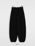 [unisex] Kitoni Banding Wide Jogger Pants