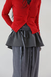 Rocky bay punching cardigan