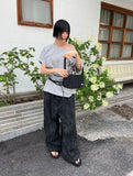(2-WAY) BUTTON LOOSE TEE