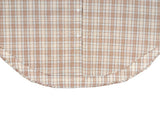 Coin Check Over Collar Shirt