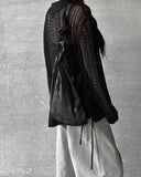 Bohemian Strap Punching Knit
