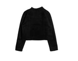 Coen Suede China Crop Fur Jacket