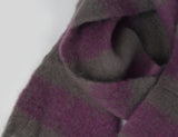 Wool pattern muffler