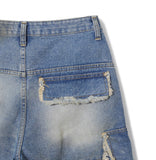 Mud Dekki Denim Cargo Pants
