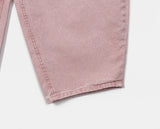 David Heart Back Pocket Balloon Fit Washed Pants