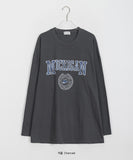[unisex] Missy Printing Over Long Sleeve Tee