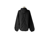 Fran Curved Two-Way Hood Windbreaker