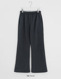 [BAONHAUS] Kathleen Banding Semi-Bootcut Pants