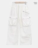 Lerin Banding Wide Cargo Two-Way Pants