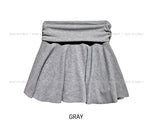 Mulve folding flare skirt pants