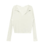 SEE-THROUGH V NECK NT