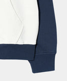 DOODLE HEART RAGLAN SWEAT ZIP UP HOODIE
