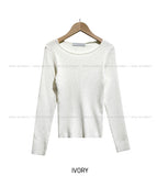 [U-BASIC] Herona Round Ribbed Knit