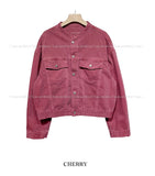 Tex Pigment Cropped Jacket