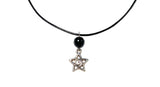 Bed Star Silver Pendant Necklace