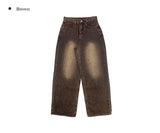 [A/M] Sant Washing Wide Denim Pants