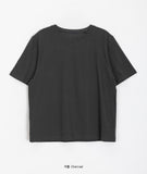 [BAONHAUS] Henkit Size Cotton Round Short Sleeve Tee