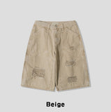 Aerin Damage Carpenter Bermuda Pants