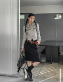 Epic multi-pattern slim shirt