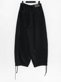 Merkle brushed wide pants