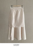 Yupia Flared Banding Long Skirt