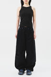 (W) Blues Parachute Pants