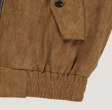 Ready f/w epaulette suede jacket