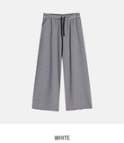 Wearing Stripe Banding Pants