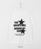 Seloi Star Printing Short Sleeve Tee