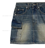 Pie Vintage Cargo Mini Skirt