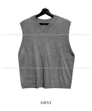 Autumn Basic Knit Vest