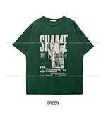 After printing loose fit short sleeves