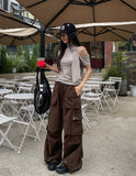 Jeanne Scarf Off Shoulder Tee