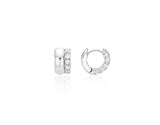 Champagne Full Moon Silver Duo Shine Earrings S