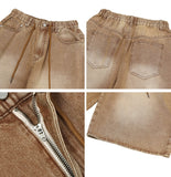 Pino Washed Banding Bermuda Pants