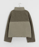 Canyl High-Neck Wool Padded Jumper