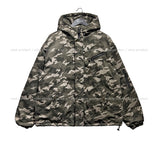 [Fur Detachable] Elmo Raccoon Hood Camo Padding