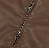 Kien Vintage Trackline Leather Jacket