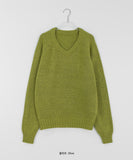 Diani V-Neck Over Knit