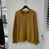 Swed V-neck loose fit knitwear