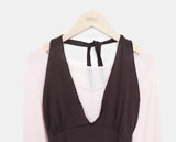 Bton Wavy Halterneck Layered Set