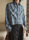 Heb Check Crop Cutting Shirt