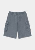 PINCH CARGO SWEAT BERMUDA PANTS