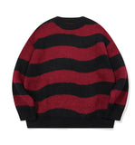 Wave Brush Stripe Sweater
