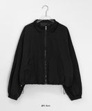 Lirine High Neck Crop Wind Jumper