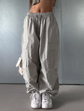 (UNISEX) Bright Cargo Nylon Pants