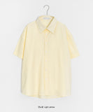 [unisex] Totelli Cotton Over Short Sleeve Shirt