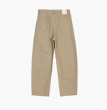 USA Cotton Curved Wide Pants