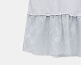 Haju Lace Layered Long Halter Sleeveless
