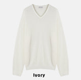 Boring Summer V-neck Knit